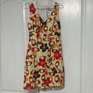 Water Girl Floral Sleeveless Dress 
Sz 2